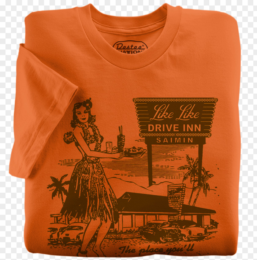 Drive In T-shirt Cuisine Of Hawaii Tracksuit Vintage T Shirts Sleeve PNG