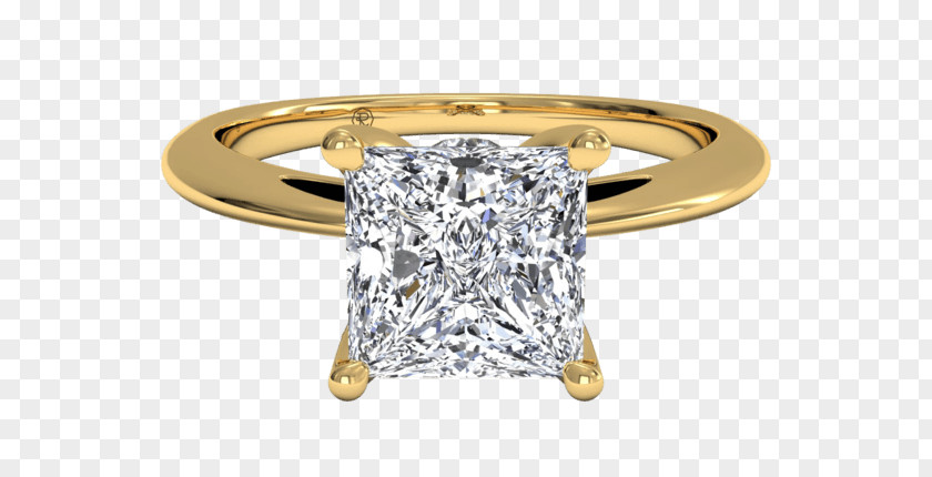 Jewelers Loupe Reviews Diamond Engagement Ring Solitaire Princess Cut PNG