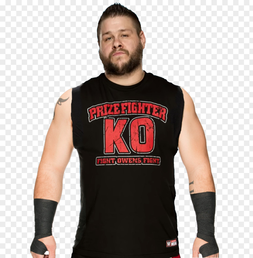 Kevin Owens T-shirt Sleeveless Shirt Clothing Sizes Jersey PNG