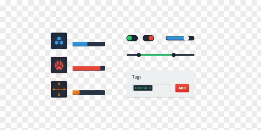 Vector UI Buttons User Interface Design Video Game Graphical PNG