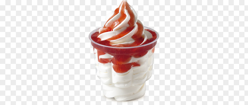 Ice Cream Sundae Milkshake McFlurry PNG