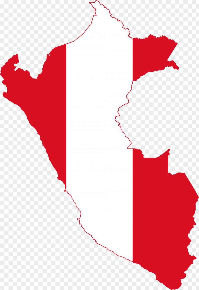 Map Flag Of Peru PNG
