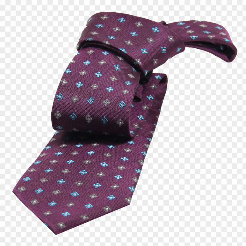 Purple Tie Necktie Silk Polka Dot Knot PNG