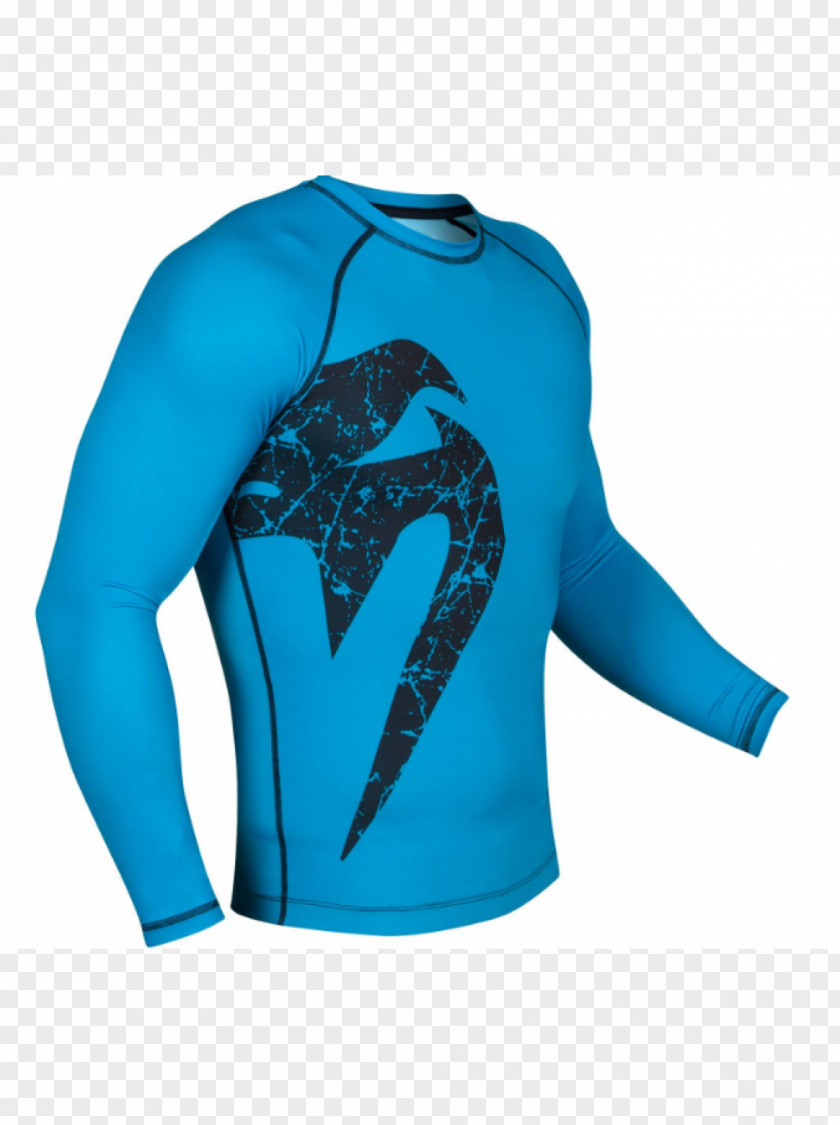 Sleeve Long-sleeved T-shirt Venum Rash Guard PNG