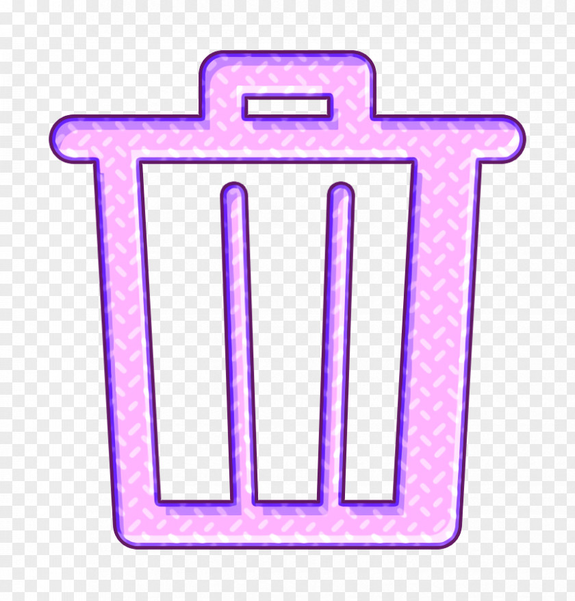 Trash Icon Remove Bin Delete Garbage PNG