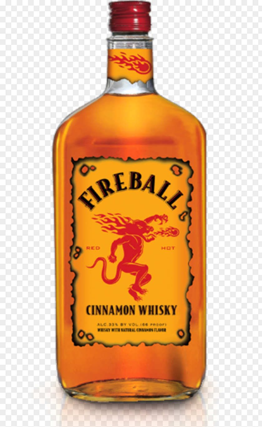 Whiskey Distilled Beverage Wine Fireball Cinnamon Whisky Liqueur PNG