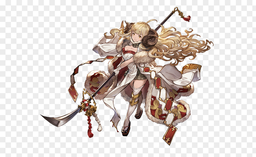Fantasy Blue Crescent Granblue Character Rage Of Bahamut Video Game PNG