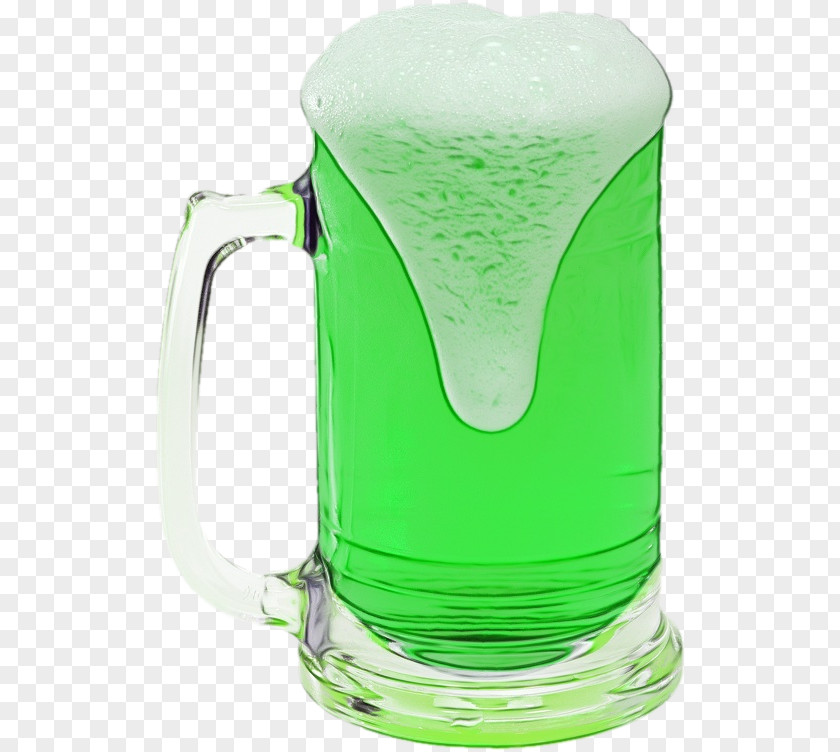 Green Drinkware Pitcher Pint Glass Beer PNG