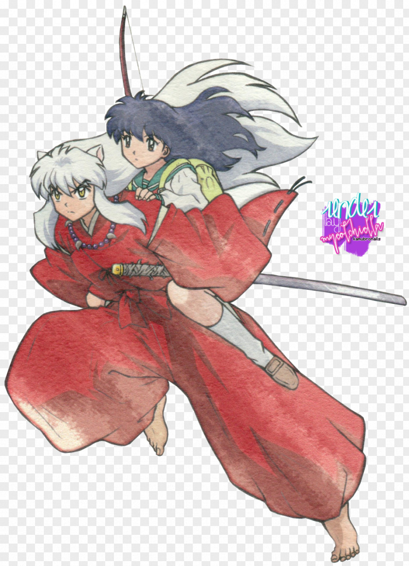 Inuyasha Kagome Higurashi Shippo Miroku Kikyo PNG