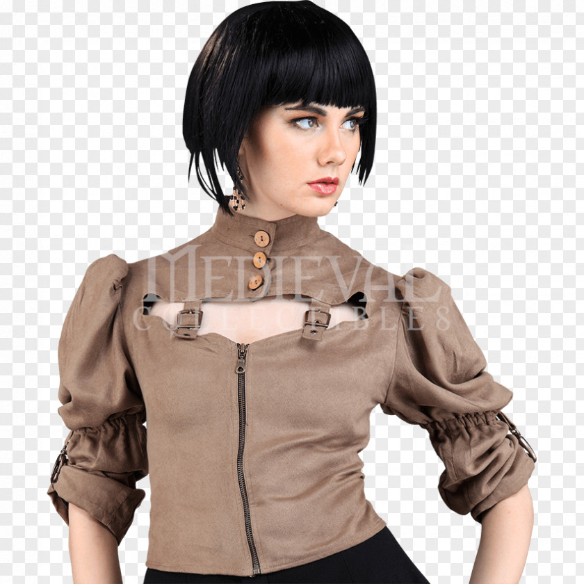 Moire Sleeve Blouse Steampunk Shirt Clothing PNG