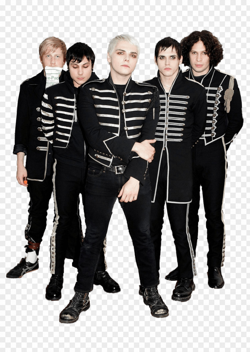 My Chemical Romance Standing PNG Standing, band clipart PNG