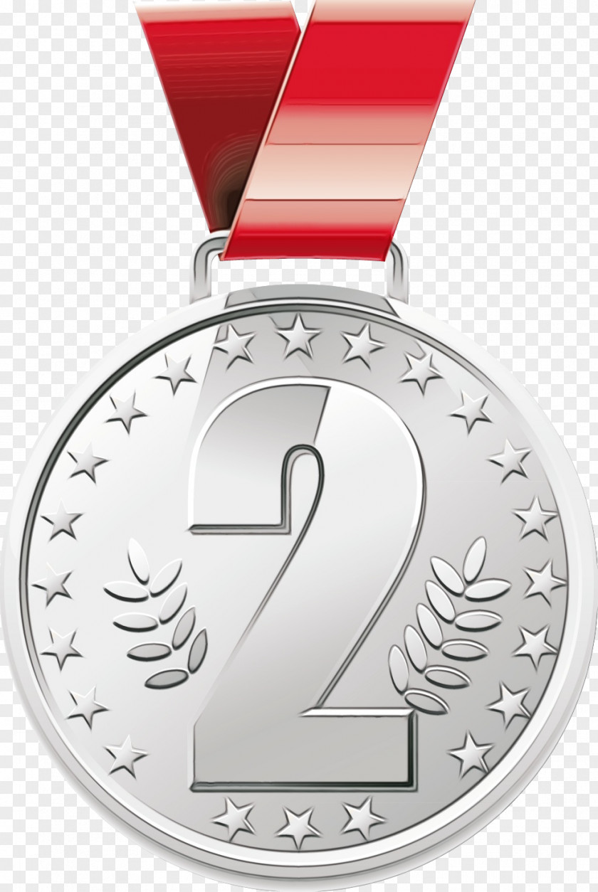 Pendant Bronze Medal Gold PNG