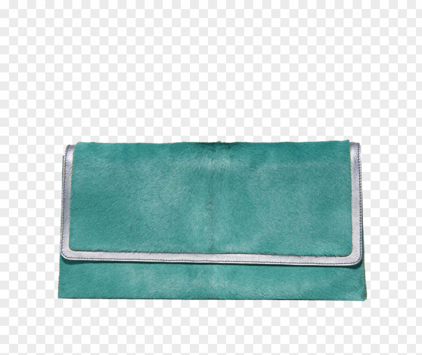 Wallet Handbag Green Turquoise Rectangle PNG