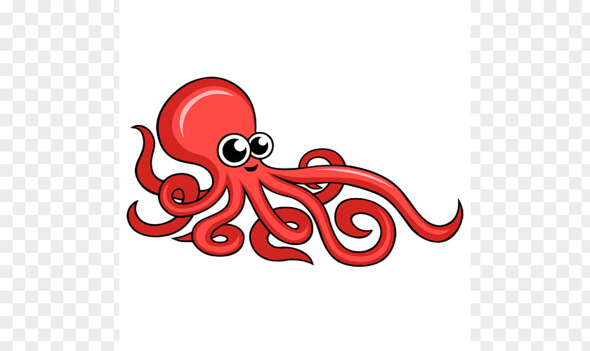 Cartoon Octopus Drawing Animation Clip Art PNG