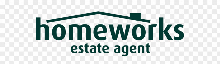 House Real Estate Homeworks Agents Logo PNG