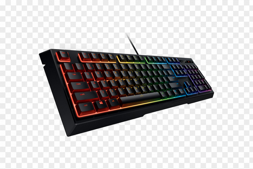 Razor Computer Keyboard Razer Inc. Gaming Keypad Membrane Keycap PNG