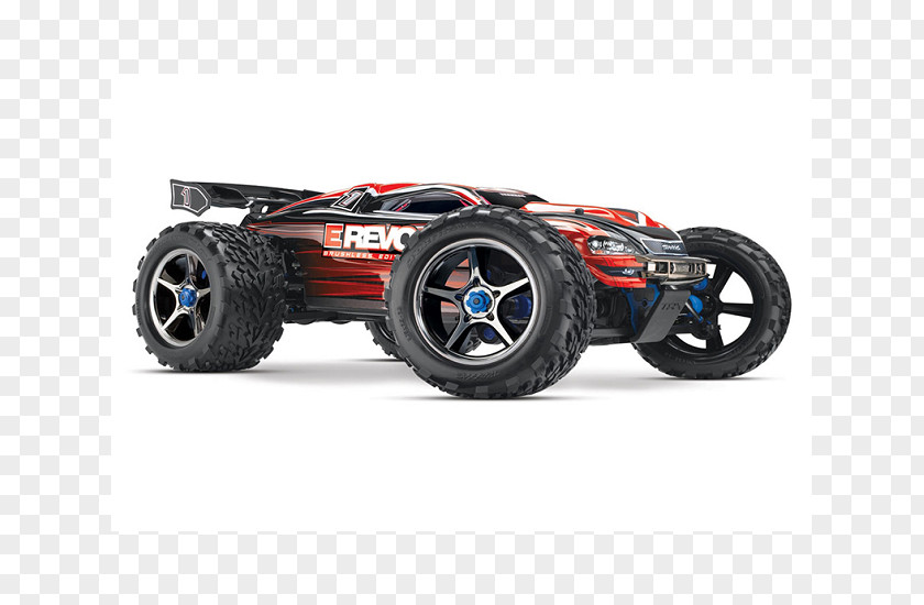 Traxxas E-Revo Brushless 1:10 4WD DC Electric Motor Radio-controlled Car E-Maxx PNG