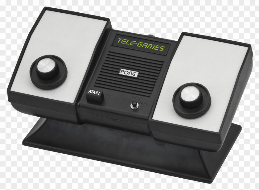 Vintage Computer Pong Atari 2600 Arcade Game Video Consoles PNG