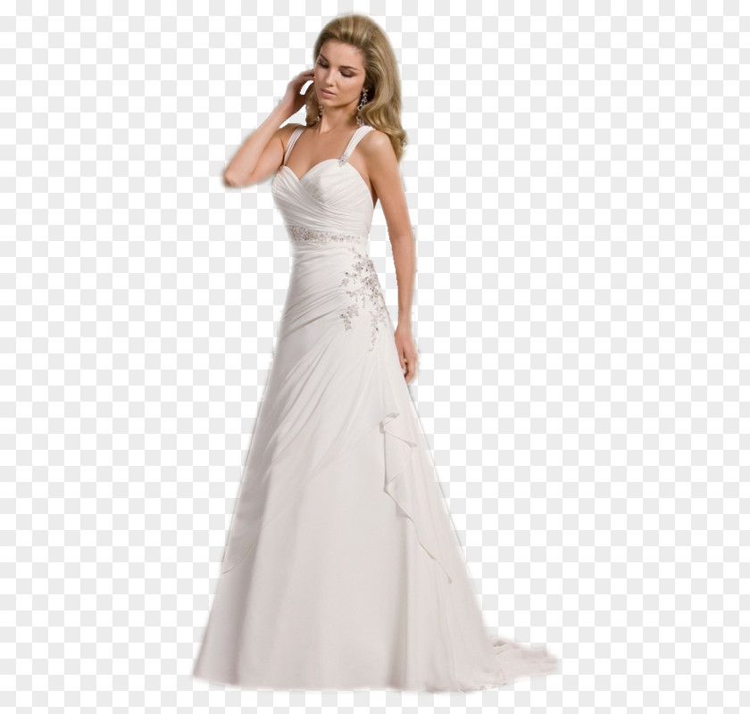 Dress Wedding Shoulder Cocktail Satin PNG