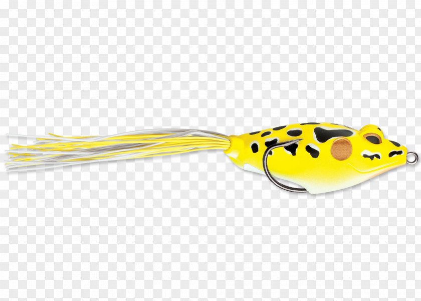 Fish Fishing Bait Frog Yellow Leopard PNG
