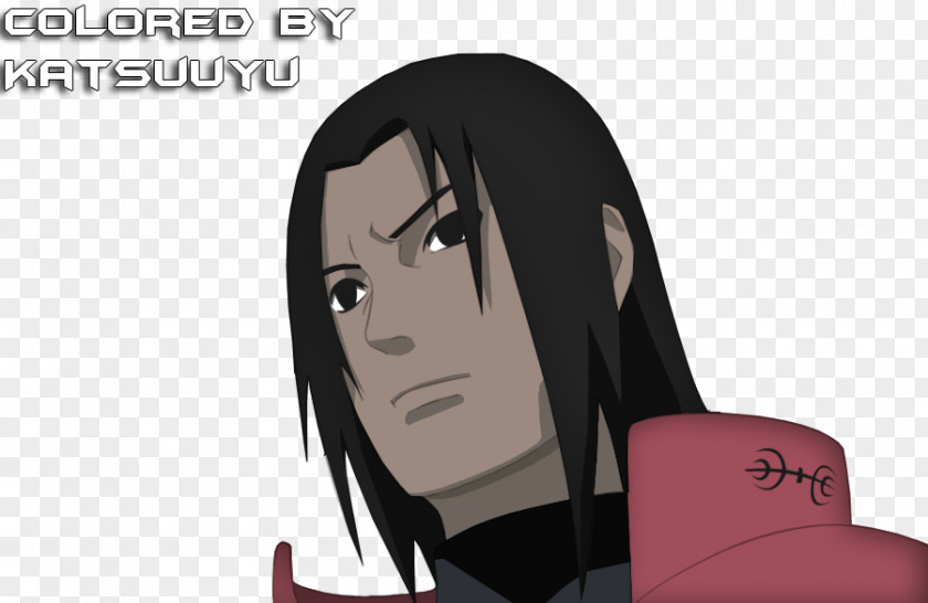 Hashirama Senju Black Hair Character PNG