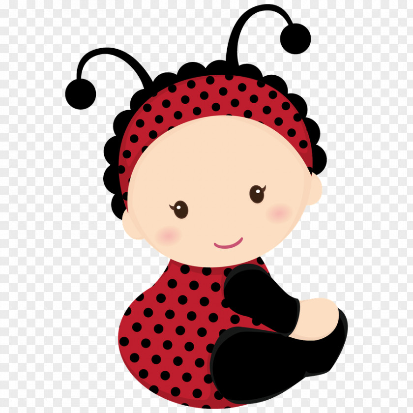 Ladybird Infant Baby Shower Clip Art PNG