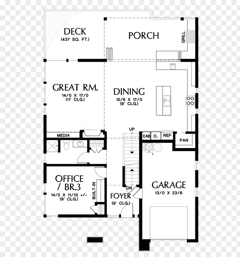 Modern Kitchen Room Floor Plan House PNG