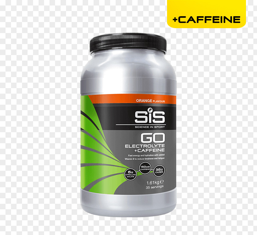 Orange Powder Sports & Energy Drinks Science In Sport Plc Electrolyte Dietary Supplement Caffeine PNG