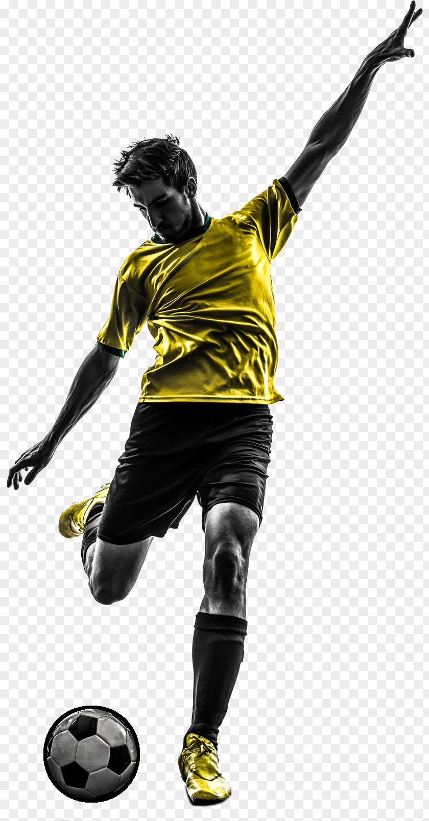 Soccer Silhouette Shooting 2014 FIFA World Cup Five-a-side Football Player Jersey PNG