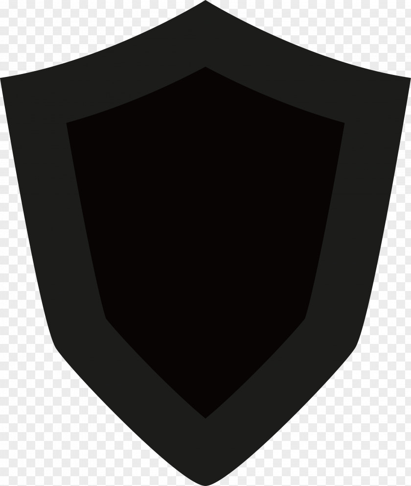 Black Shield Rectangle Pattern PNG