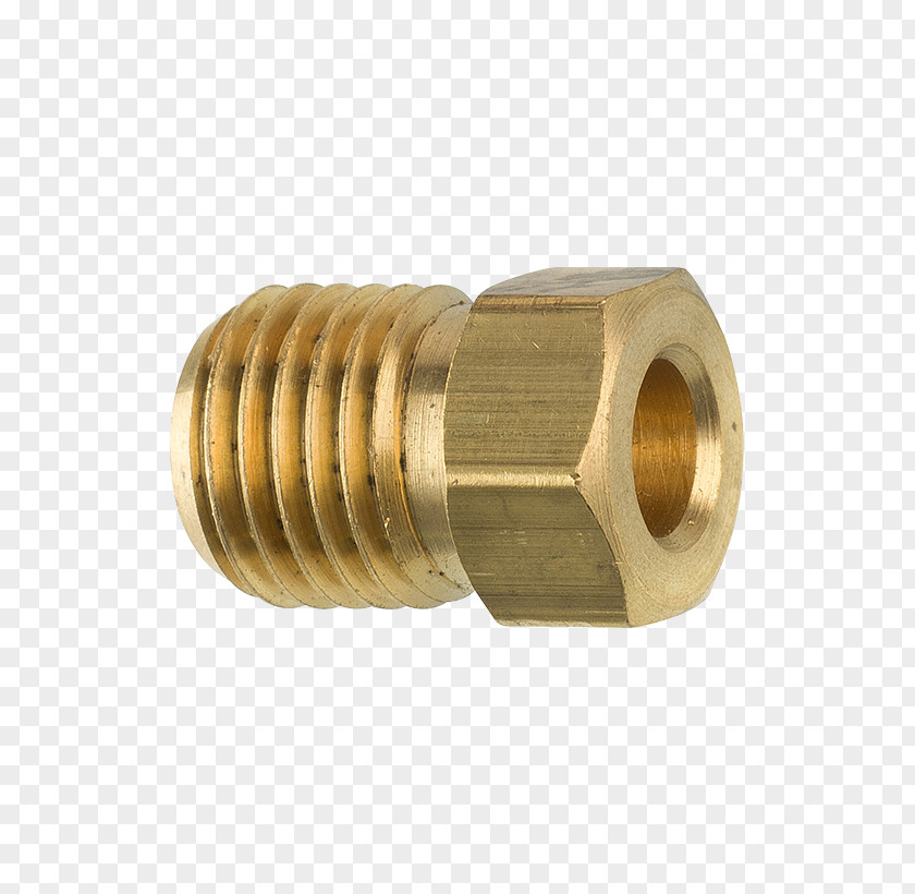 Brass Tube Piping And Plumbing Fitting Nut Pipe PNG
