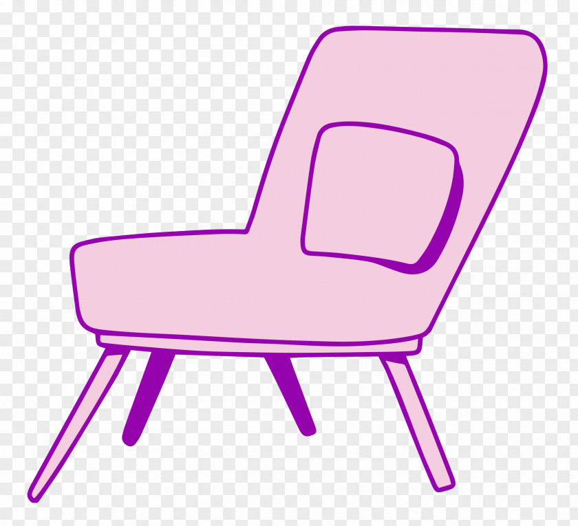 Chair Garden Furniture Cartoon Furniture Line PNG