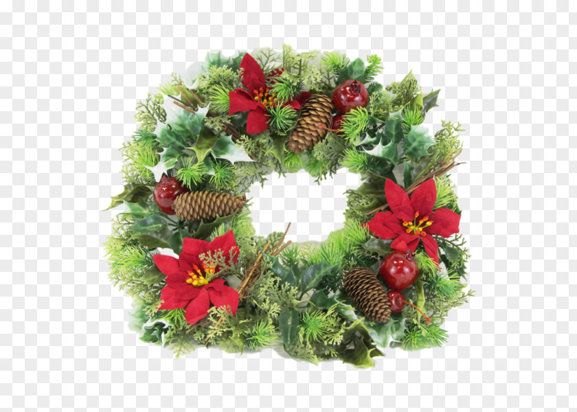 Christmas Ornament Wreath PNG