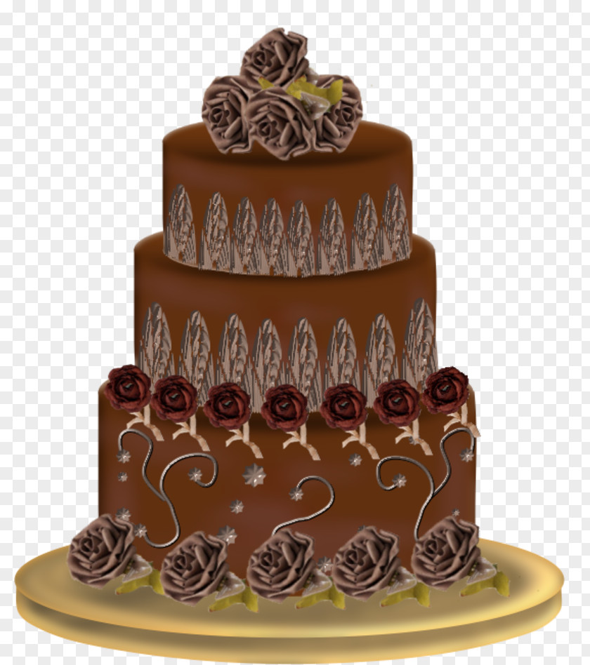 Gateaux German Chocolate Cake Torte Wedding Layer PNG