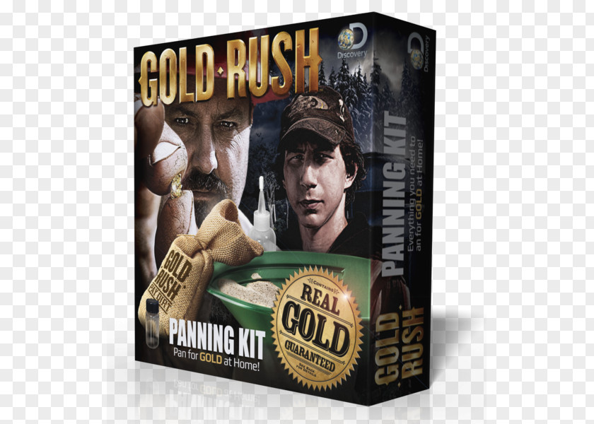 Gold California Rush Panning Mining PNG