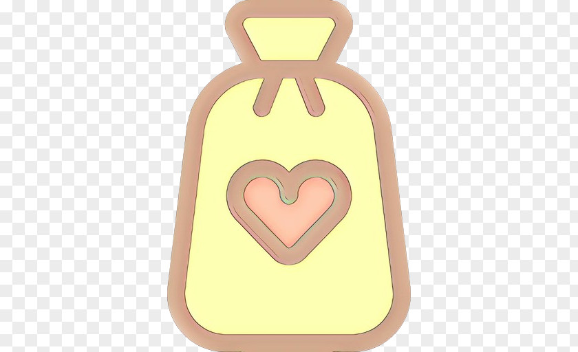 Heart Yellow Pink PNG