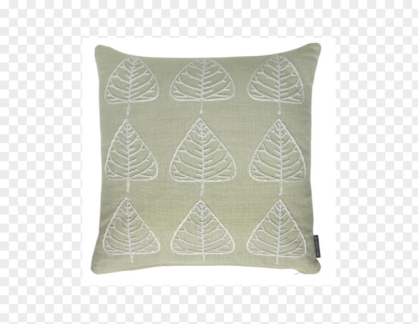 Leaf Fabric Pattern Throw Pillows Cushion Textile PNG