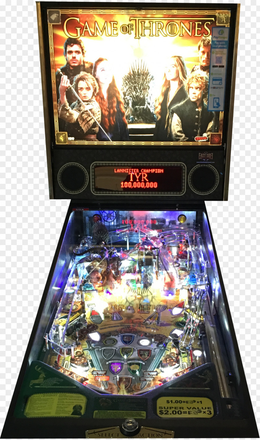 Pinball Hall Of Fame The Gottlieb Collection Arcade Game Amusement Video PNG
