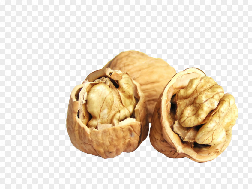 Three Walnuts Walnut Food Eating Unsaturated Fat PNG