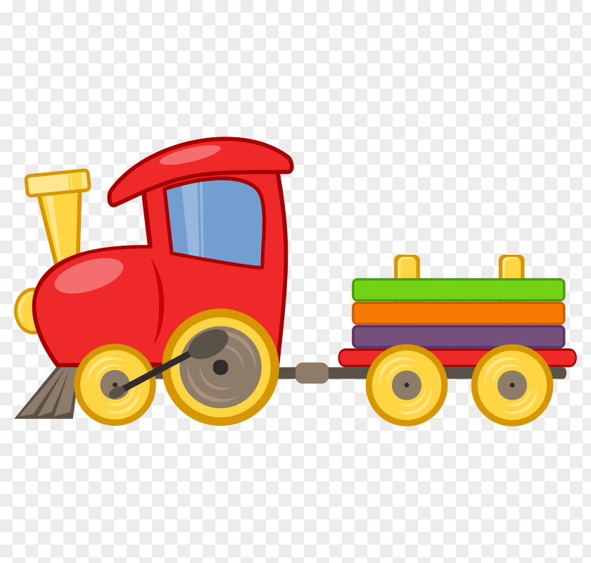 Toy Train Clipart Trains & Sets Drawing Locomotive Clip Art PNG