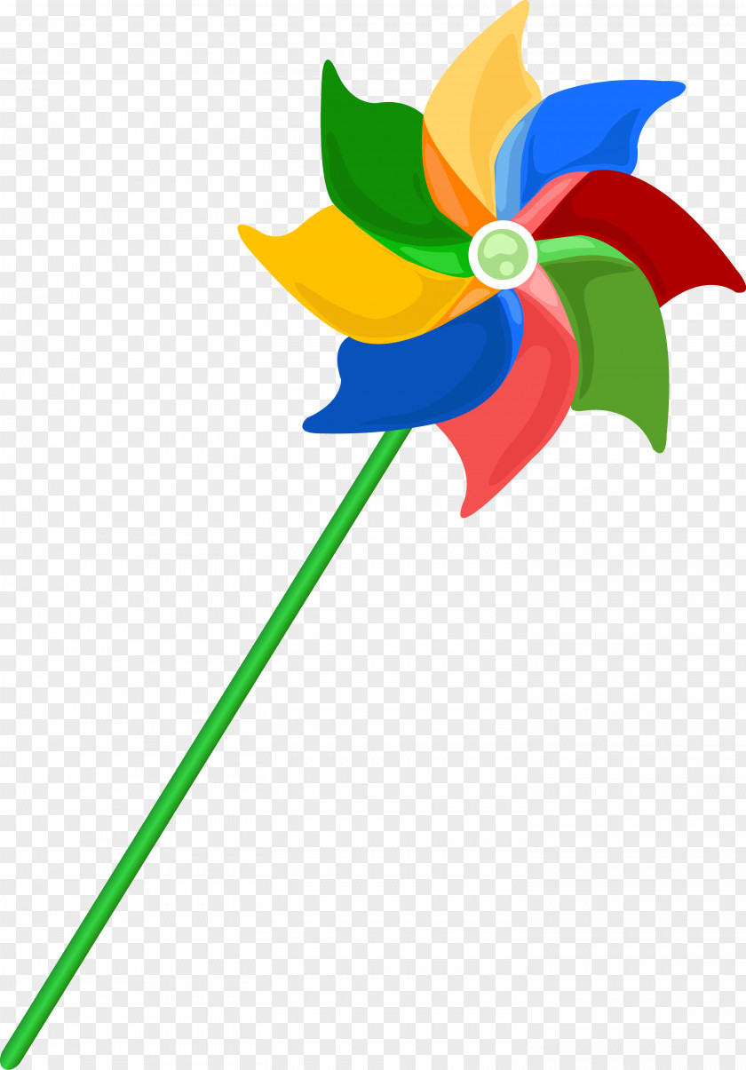 Windmill Paper Pinwheel PNG