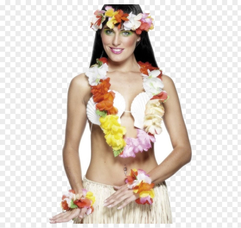 Garland Hawaii Lei Costume Party Aloha Shirt PNG