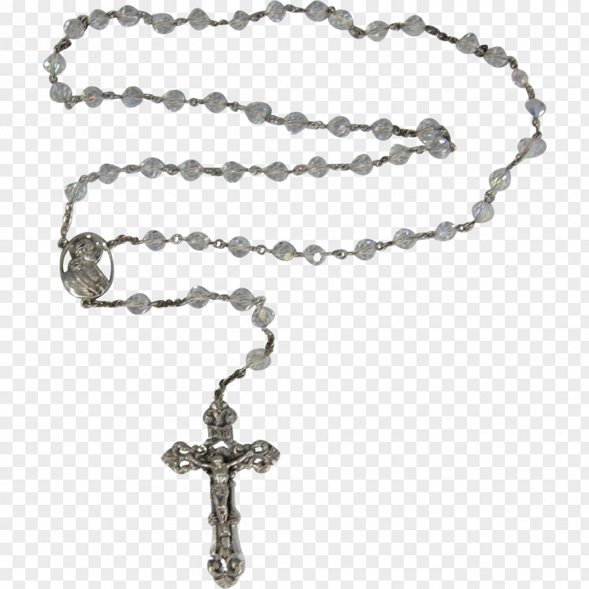 Italy Rosary Crucifix Prayer Beads Christian Cross Jewellery PNG