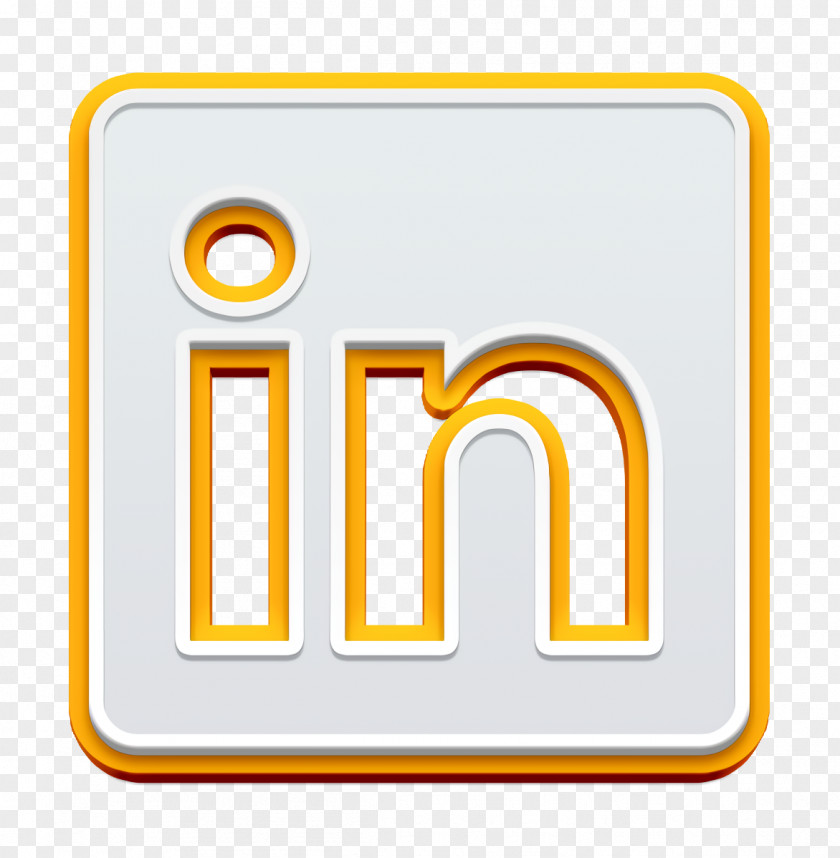 Signage Number Linkedin Icon PNG