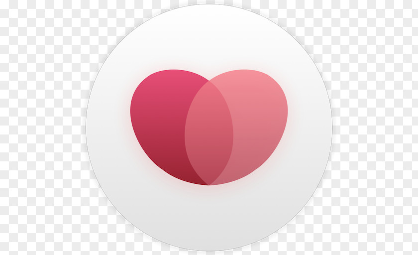 Design Pink M Heart PNG