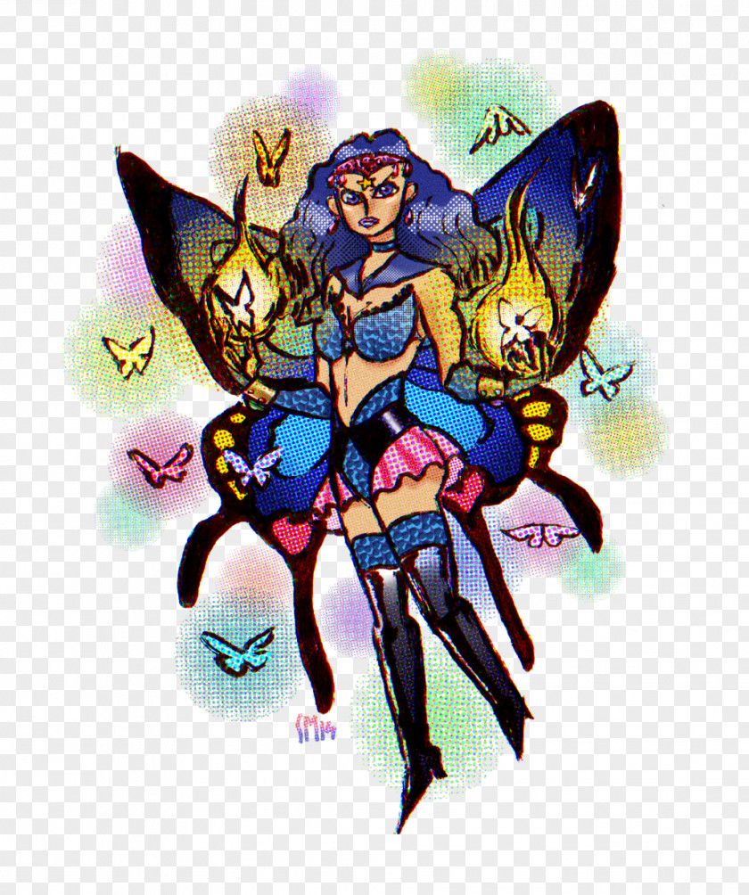 Fairy Cartoon Pollinator Insect PNG