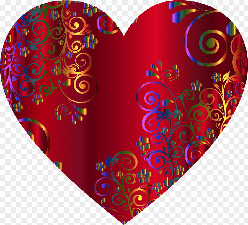 Heart Flower PNG