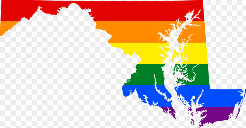 Lgbt Maryland Topographic Map PNG