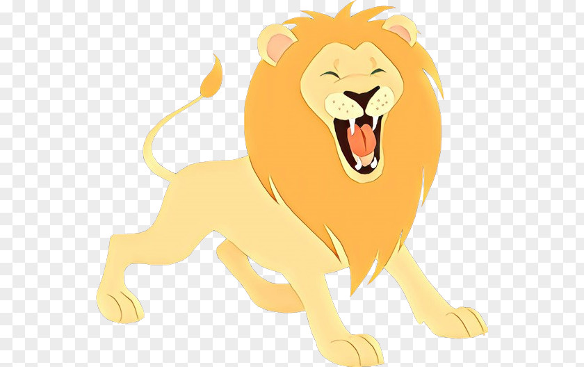 Lion Clip Art Cartoon Illustration PNG