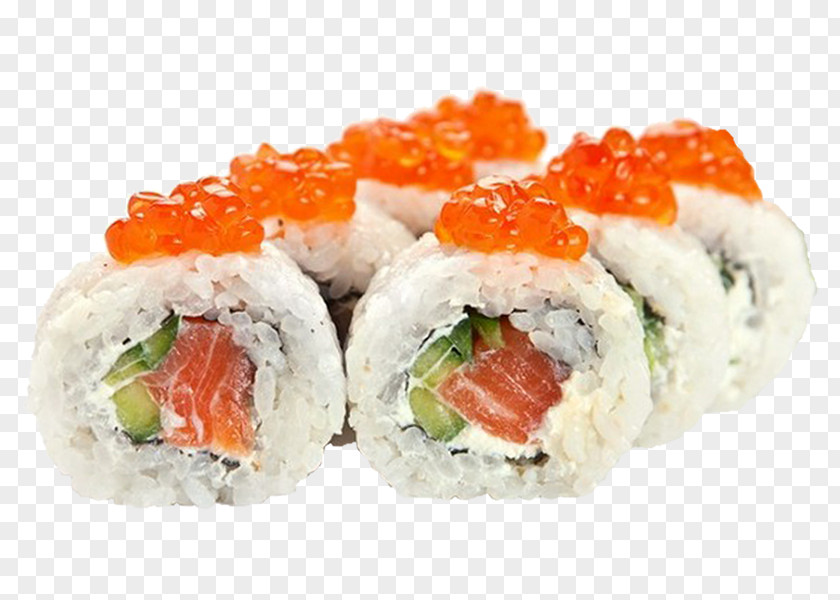 Sushi Smoked Salmon Sashimi Makizushi Caviar PNG